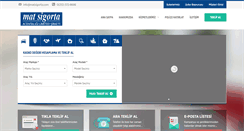 Desktop Screenshot of matsigorta.com